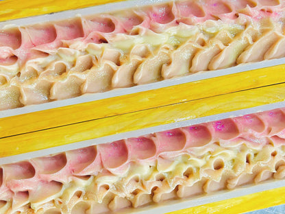 SARATOGA NATURAL BODY CARE LLC - Pink Berry Mimosa Handmade Soap Bar VEGAN COLD PROCESS