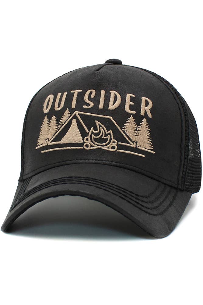 Hana - OUTSIDER Mesh Back Vintage Baseball Cap