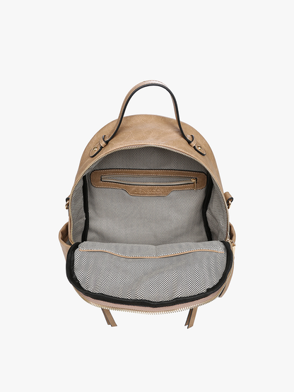 Jen & Co. - BP2280 Lillia Convertible Backpack w/ Long Strap