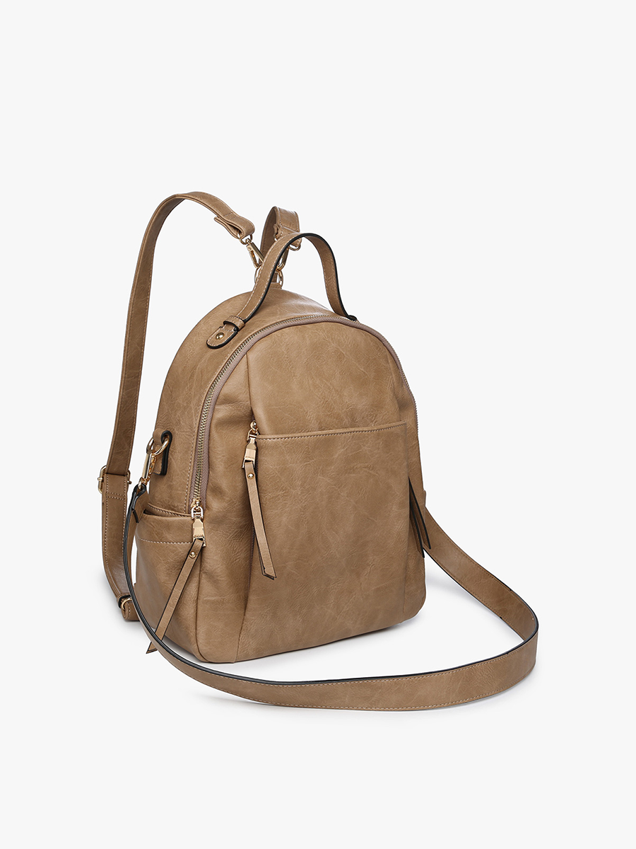 Jen & Co. - BP2280 Lillia Convertible Backpack w/ Long Strap