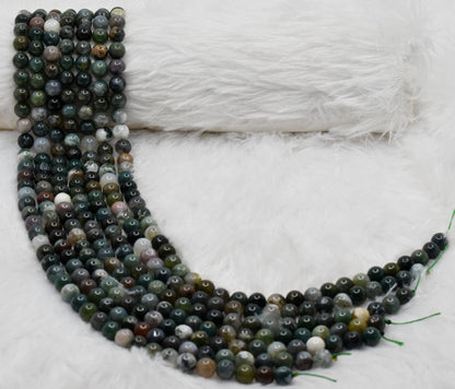 Soothing Crystals - Fancy Jasper Round Beads, 4, 6,8,10,12mm Project For Beads
