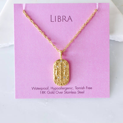 Mesa Blue - Zodiac Sign Necklaces - Waterproof