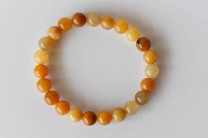Soothing Crystals - Yellow Aventurine Bracelet (Leadership and Prosperity)