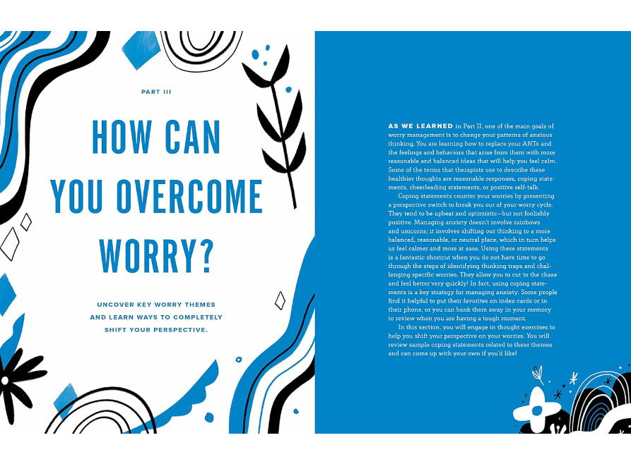 Blue Star Press - Goodbye, Anxiety: A Guided CBT Journal (Self Care)