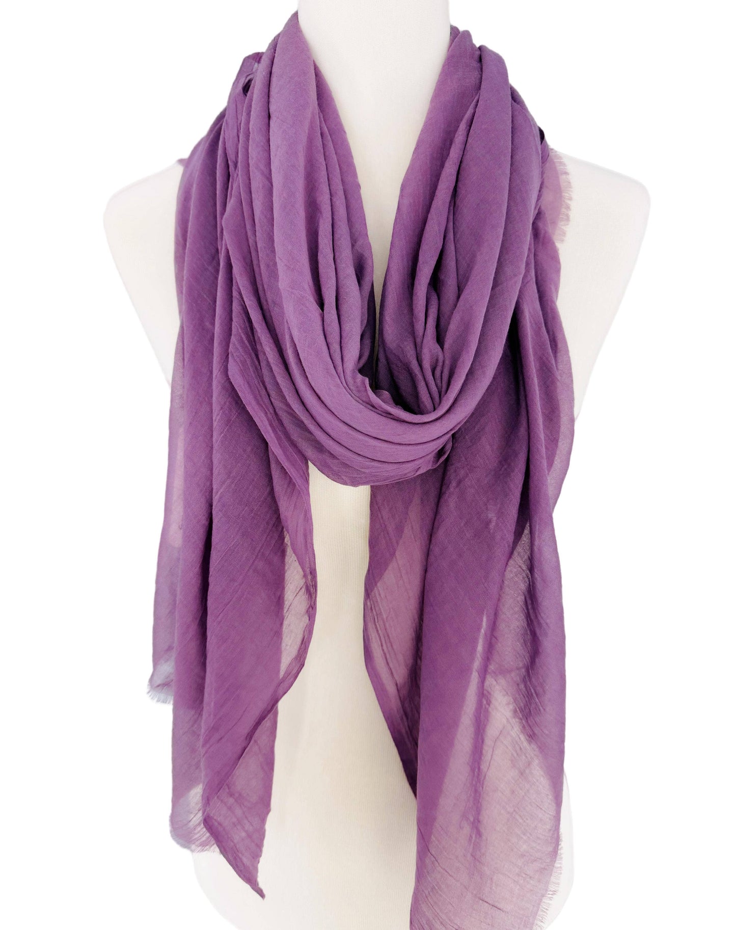 JC Sunny Fashion - 21 Colors- Super Soft Solid Color Scarf
