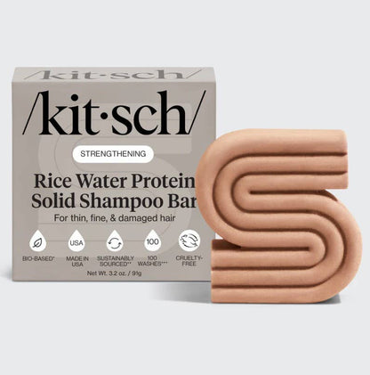 KITSCH - Rice Water Shampoo Bar for Hair Growth