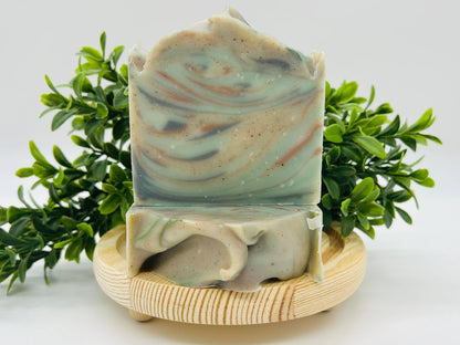 SARATOGA NATURAL BODY CARE LLC - Adirondack Pine Handmade Soap Bar VEGAN Cold Process Soap