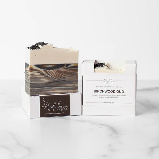 Mad Sass Soap Co - Birchwood Oud - Artisan Soap