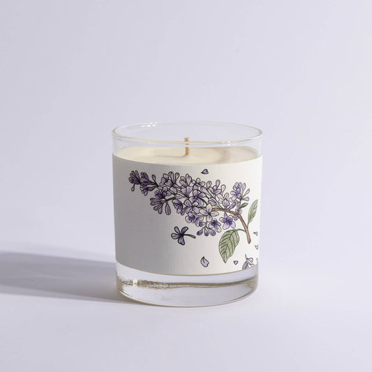 Just Bee - Lilac - Medium Glass - Just Bee Candle