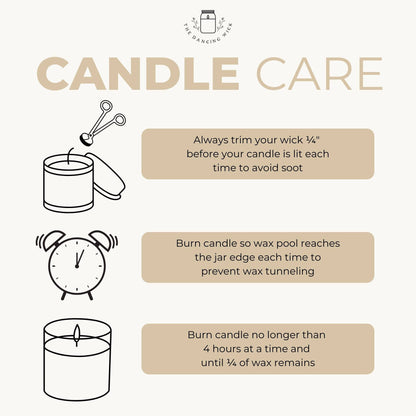 THE DANCING WICK CANDLES - Lavender & Sage Soy Candle | Clean Spa-Inspired Herbal Scent