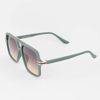 3AM BY H&D ACCESSORIES - Luxury Stripe Aviator Sunglasses