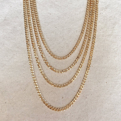 GoldFi - 18k Gold Filled Miami Cuban Chain