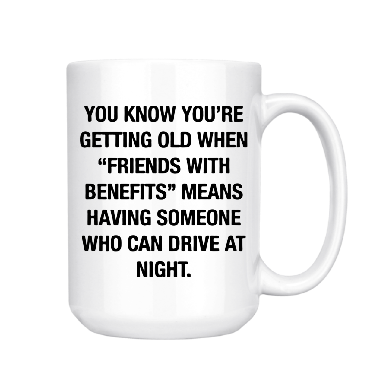 dkhandmade - YOU KNOW YOU'RE GETTING OLD 15oz MUG