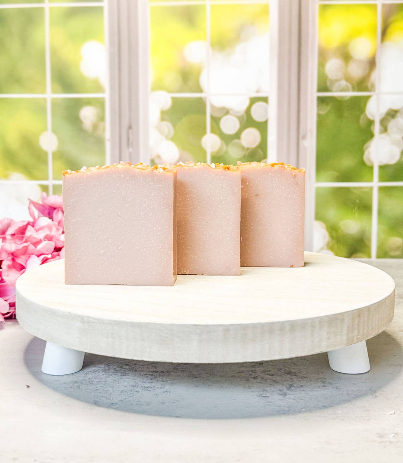 Spirit Glow Home & Body Essentials - Sea Salt & Orchid- Handcrafted Artisan Soap Bar