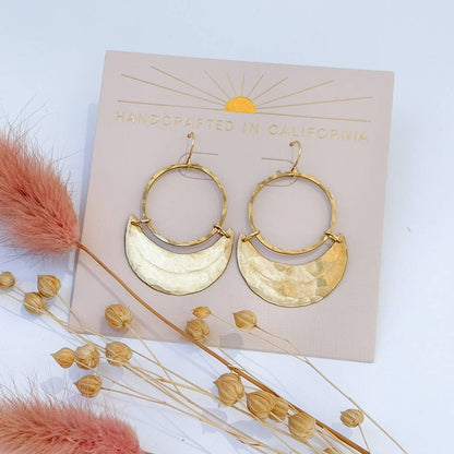 Mind's Eye Design - Crescent Moon Earrings
