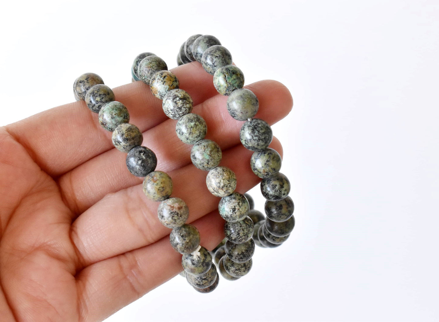 Soothing Crystals - African Turquoise Bracelet (Transformation and Love)