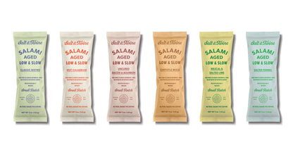 Salt & Twine by New England Charcuterie - Salted Fennel Salami Chubs
