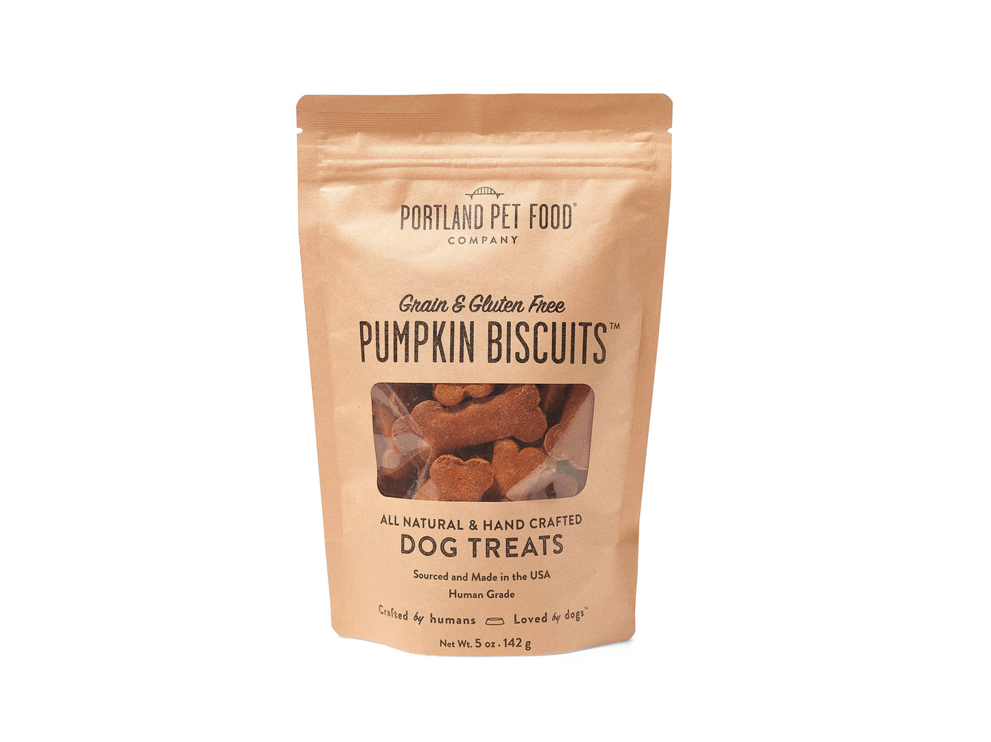 Portland Pet Food Company - Grain and Gluten Free Pumpkin Dog Biscuits
