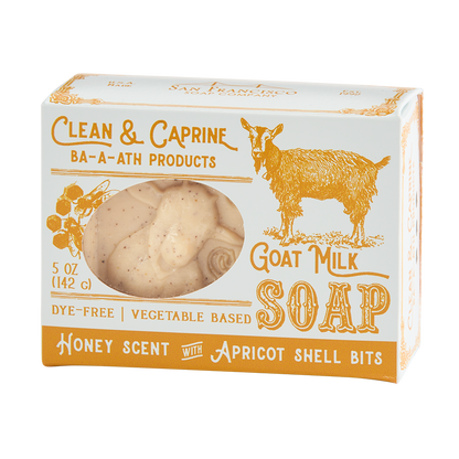 San Francisco Soap / Man Bar Soap - Honey Goat Milk 5oz pressed bar soap