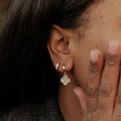 Mauve Jewelry Co. - Ruth Pearl Hoops