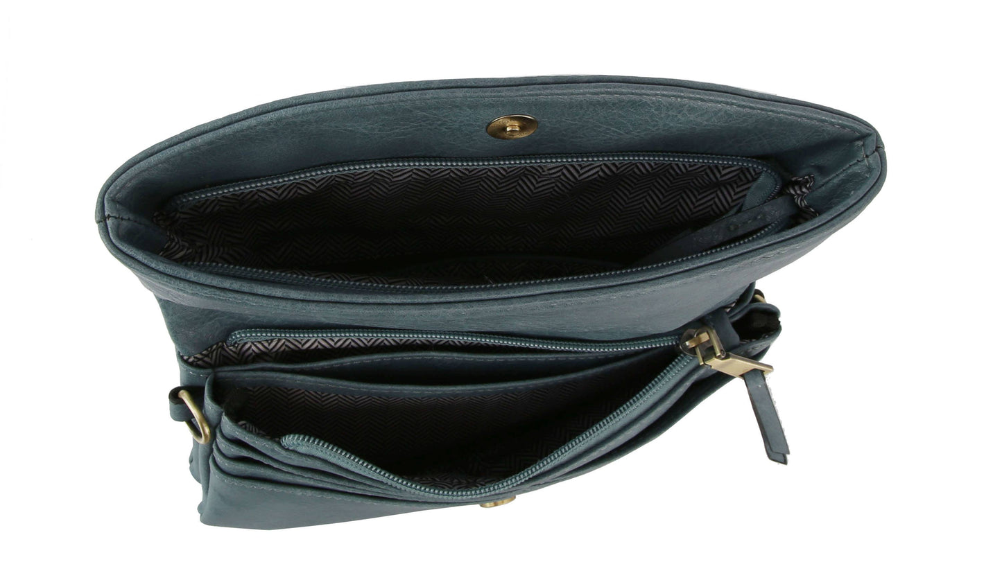 Handbag Factory Corp - Small Crossbody Bag Wallet Purse Shoulder bag