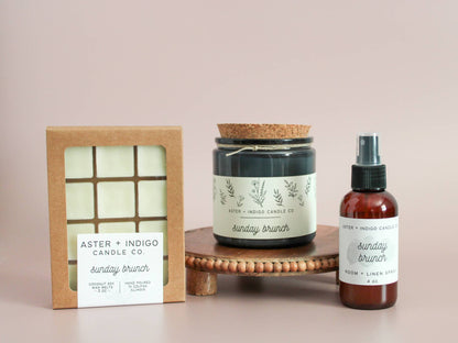 Aster + Indigo Candle Co. - Sunday Brunch | Soy Candle